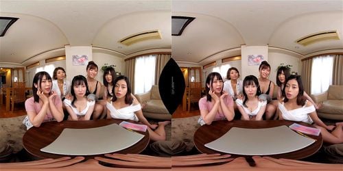 【ＶＲ】朝田ひまり＆巨乳5姉妹たちに永遠に犯されまくる、おっぱい最高、射精管理ステイホーム！！