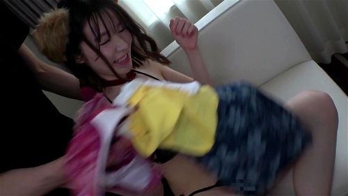 【素人ナンパ】『あぁッ、オマ○コ熱い…♥』新宿でナンパGETの美少女！ホテル連れ込み＆ケモ耳コスプレで生ハメ悶絶ｗｗ