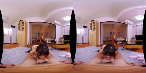 【ＶＲ】彼女のお姉さんの誘惑中出しセックス！彼女のお姉さんがニヤニヤしながら僕に悪魔の囁きでパンチラ胸チラ誘惑する！
