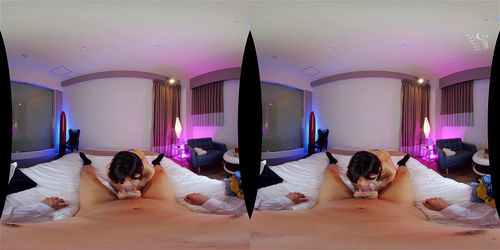 【ＶＲ】葵つかさの美顔をひたすら堪能できる、キスしまくり舐めまくりのVR作品！