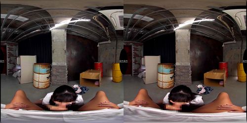 【ＶＲ】ＪＫ誘拐監禁！嫌がり暴れる美少女の、喉奥深くねじ込みハメる鬼畜ＳＥＸ！