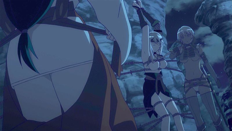 Queen’s Blade - Rurou no Senshi Fanservice Compliation. 