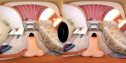 【ＶＲ】娘の家庭教師と二人だけの内緒の時間！女子大生に誘惑されて寝取られてしまった午後４時！