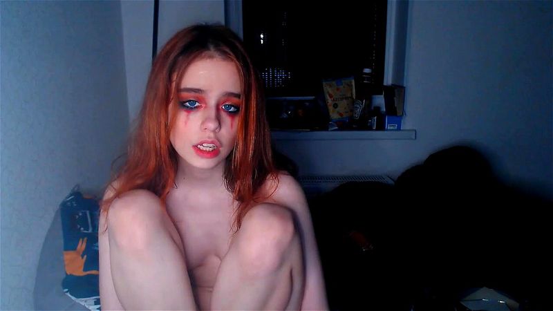 MiaShopper2 - Young redhead emo webcam chat