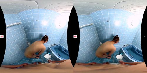 【ＶＲ】彼女の妹の誘惑！彼女の巨乳妹「うた」ちゃんがお風呂に乱入！ピンク乳首Gカップ巨乳にメロメロな僕！