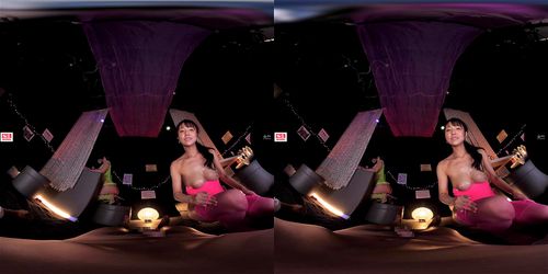 【天音まひな】VR主観☆スレンダー神乳の美女が在籍するおっパブ☆Gカップに上から押しつぶされる迫力☆