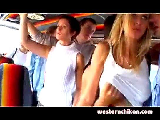 Mother Daughter Groped Bus