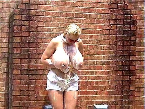 Watch Colt 45 Outdoor Shower Big Boobs Fake Tits Solo