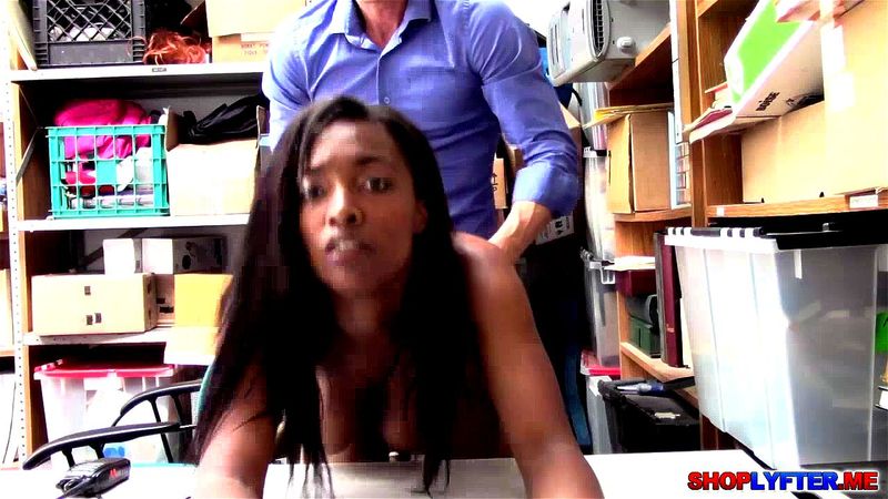 Black babe Daya Knight gets a hot sex for stealing