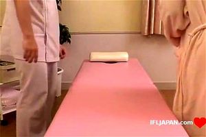 Sweet Japanese gets fucked in erotic massage voyeur video