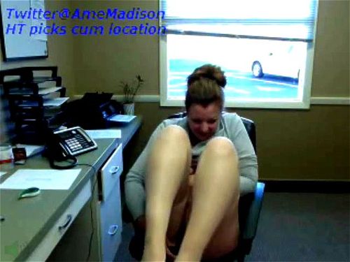 Watch Girl Fucks Dildo At Work Girl Masturbation Camgirl Cam Porn