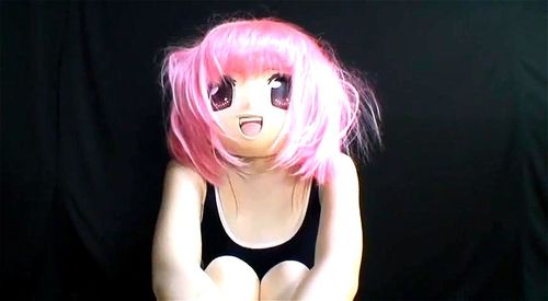 Watch Kigurumi Anime Mask Kigurumi Cosplay Anime Mask Porn SpankBang