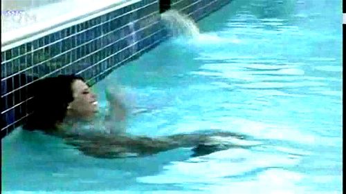 Watch Nikki Fritz And Lorissa Mccomas Swimming Pool Photoshoot 2004