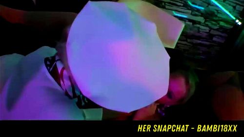 Watch Bisexual Pornstars Fucking In A Club HER SNAPCHAT BAMBI18XX