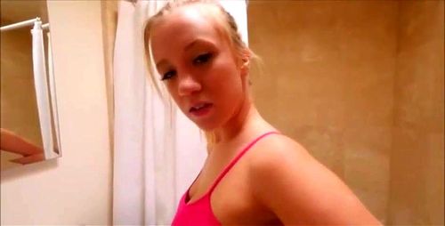 Watch Brother And Sis In Bathroom Sister Brother Teen Blonde