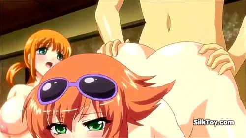 Girl tits anime big 