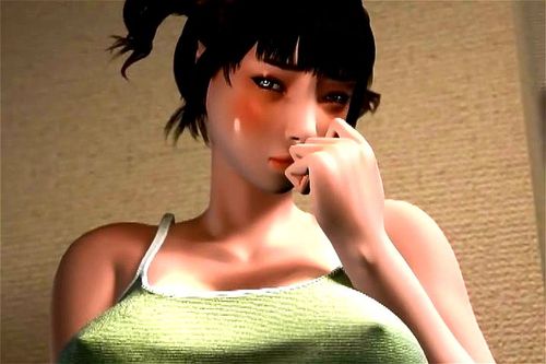 巨乳美女がおっぱいと手マンでレズる！肉棒を挿入して3Pセックスしてしまう