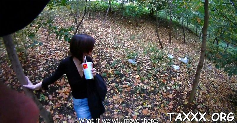 Asian outdoor webcam cheating