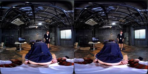 【VR】見知らぬ場所に美少女達と監禁されてしまう！制限時間内に中出ししないといけない脱出ゲーム開幕