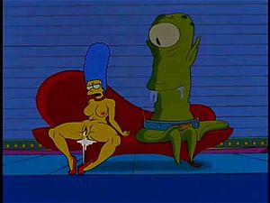 Simpsons Alien Porn - Watch Marge Simpson and Alien - Anal Big Ass, Anal, Fetish Porn - SpankBang