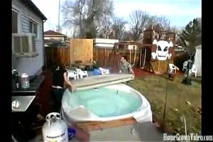 Watch Hot Tub Threesome w/ Italian Chicks - Hot Tub, Threesome, Babe, Amateur  Porn - SpankBang