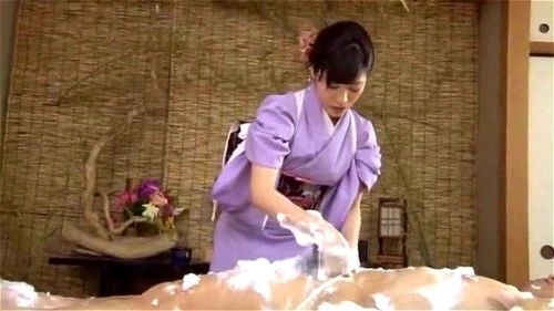 【性感マッサージ】『勃起しちゃいました？♡』着物美女にチンポ刺激されておチンポたたせたら極上サービスで射精したｗｗ