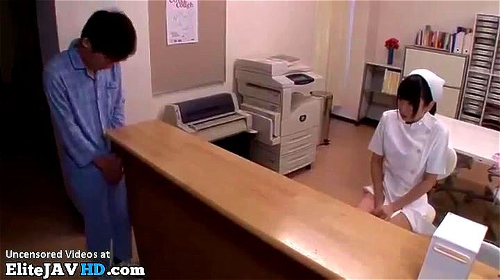 Watch Japanese Nurse In Stockings Found Masturbating Jav