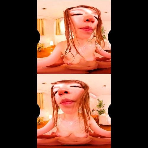 咲々原リン【VR】クォーターの抜群ボディでオイル&汗で湿める巨乳はエロ挑発的！汁まみれで過激エロい新境地セックス！