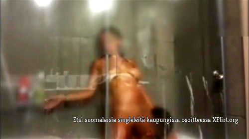 Watch Naughty Finnish Finland Teen In Shower With Roommate While