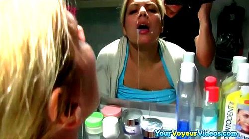 Watch Bathroom Sex Mirror Cum In Mouth Bathroom Sex Brushing Teeth