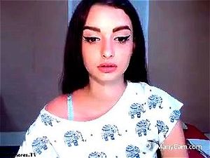 Watch Brunette naked on webcam - Cam, Amateur Porn - SpankBang