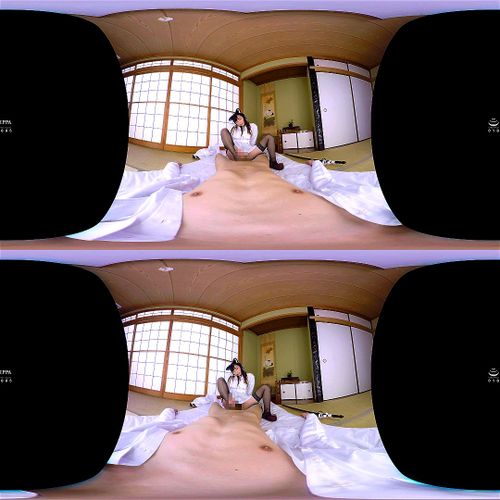 1/2【VR】1本ﾌﾙ 天野美優 艦コレのコスプレが似合う! Gｶｯﾌﾟ巨乳と黒ﾀｲﾂがｴﾛｲ! VRｺﾞｰｸﾞﾙ不要 ﾊﾞｲﾉｰﾗﾙ 33分1本ﾌﾙ動画1/2