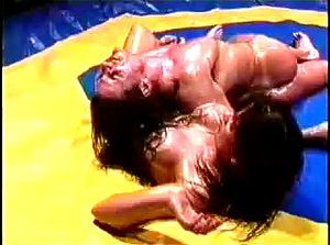 Matrock Adventures/Jetset Productions: Male/Female Hardcore Oil Wrestling 1...