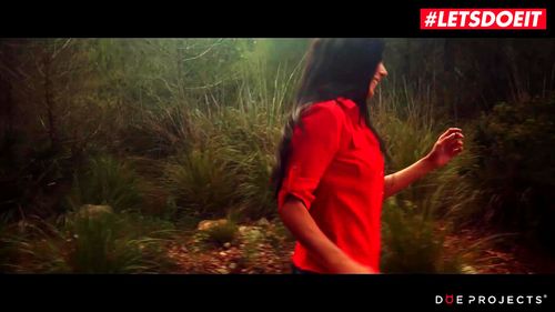 Watch LETSDOEIT Modern Day Red Riding Hood Teases And Pleases Big