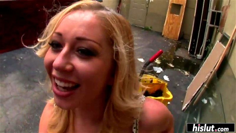 Cute teen gets pumped from behind