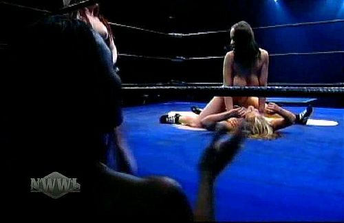 Topless Mature n Milf Wrestling (2 matches)