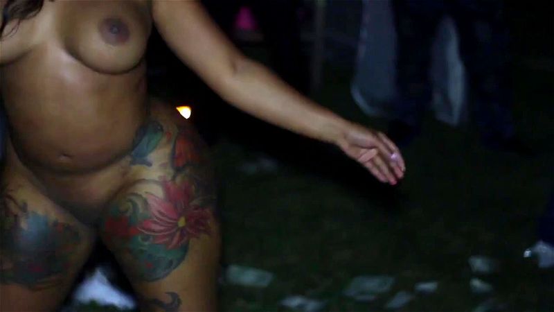 Big Booty Strippers Get BUTT Ass Naked at Pool Party