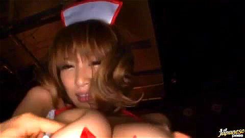 【明日花キララ】私の顔見て...ぶっこ抜いてくれるぅ？♡変態ナースの痴女テクに悶絶