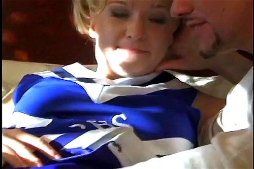 Watch CHEERLEADER MEL FUCKS HER STEPDAD Cheerleader Blonde Hardc