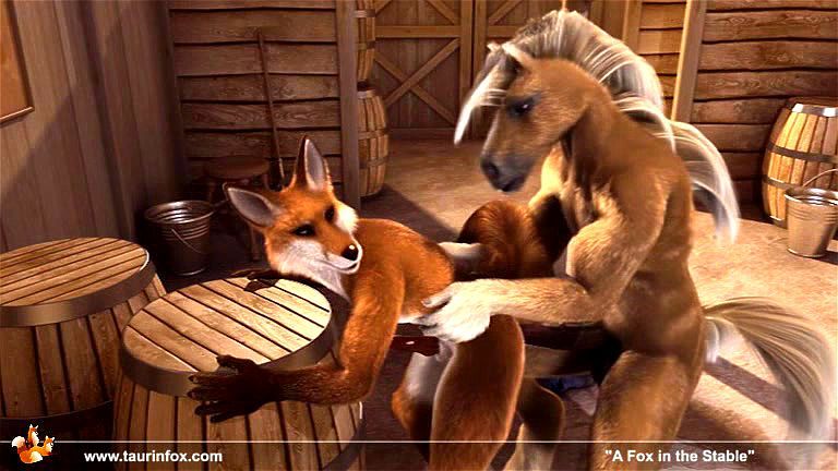 gay porm foxin the stable