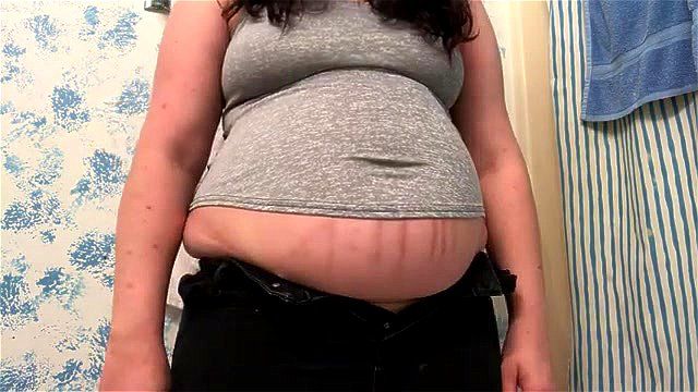 Fat Teen Stretch Marks - Watch Fat Girl Gets Stretch Marks - Fat, Belly, Obese, Stretch Marks, Bbw,  Solo Porn - SpankBang