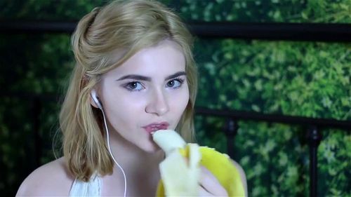 Watch ASMR MrBananaInTheMouth Asmr Blowjob Teen Queen Try Not To