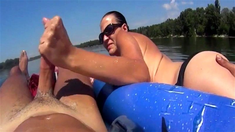 Watch French Milf Sucking Cock In Middle Of Lake Milf