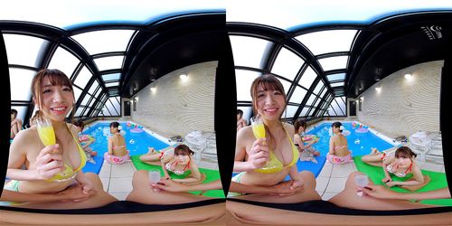 【ＶＲ】リアル性交サバイバル！１０名の美女が集結、勝ち残るのは誰だ？運命の女性は？