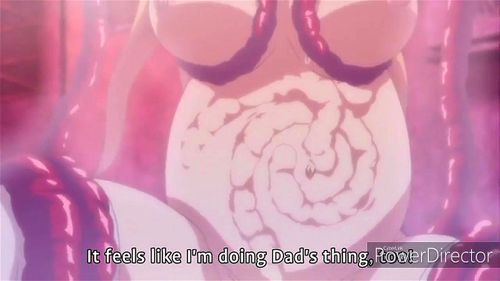 【エロアニメ】美少女が触手に犯されて激しくガン突きされた挙句に内臓までえぐられ大量の体液を中出しされてボテ腹に