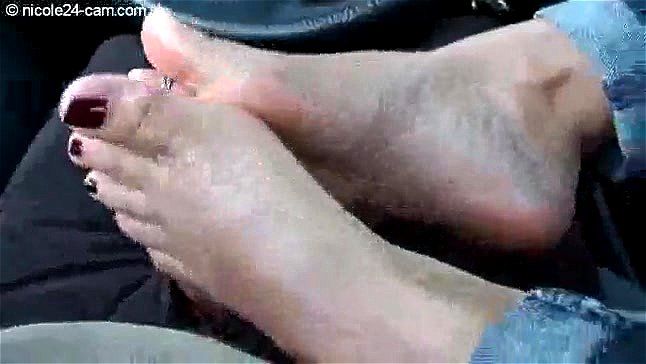 Watch Someone Has More Videos Of Her Anny Toejob Footjob