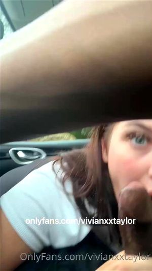 White Teen Car Blowjob Bbc