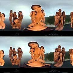 ◆◆ハーレム◆◆極上美女14人に囲まれて責められる最高の3Dプレイ！！！