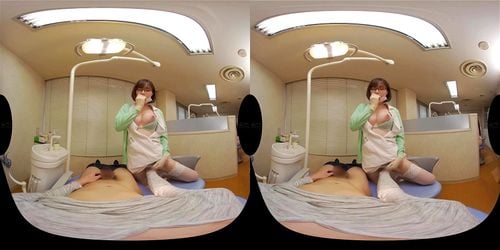 深田えいみ【VR】歯科衛生の柔らかい胸!周りにバレないようハメまくって何度もピストン!アクメ声ガマンサイレント中出し性交