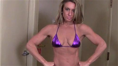 Watch Karen Flexing Muscle Chick Muscle Woman Fbb Nude Milf